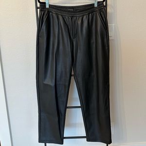 Banana Republic leather pants.